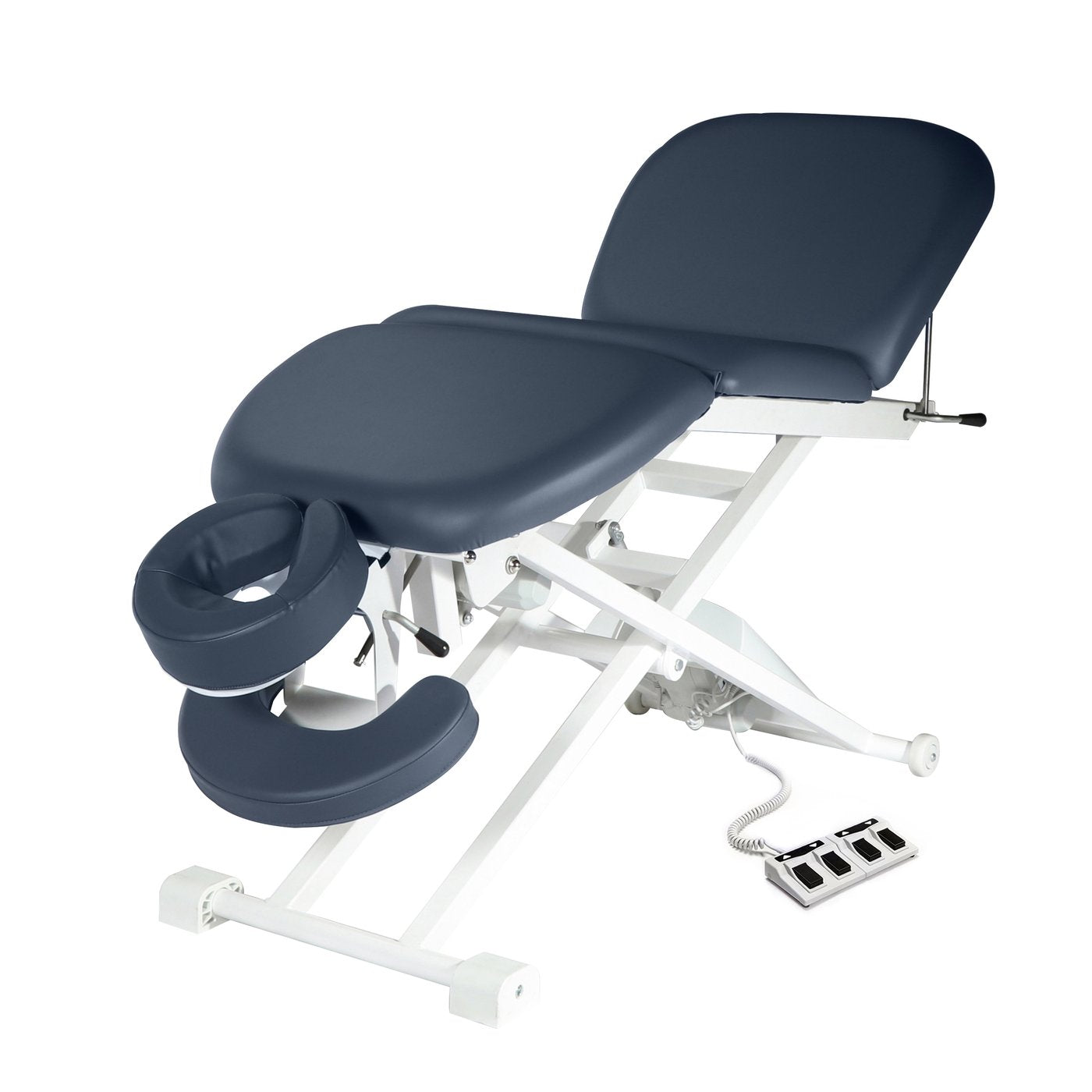 Master Massage 29” TheraMaster 4 Section Electric Bodywork Table - Royal Blue